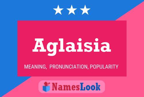 Aglaisia Name Poster