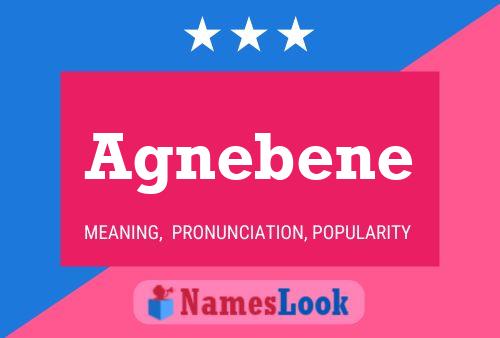 Agnebene Name Poster