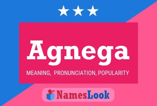 Agnega Name Poster