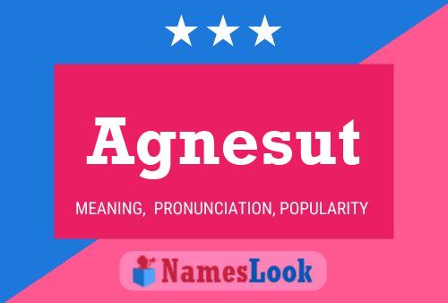 Agnesut Name Poster