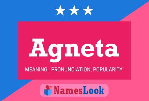 Agneta Name Poster