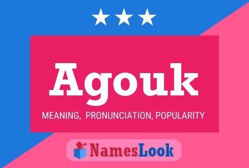 Agouk Name Poster