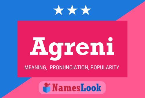 Agreni Name Poster