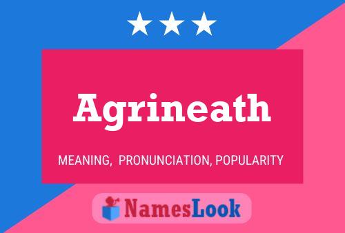 Agrineath Name Poster