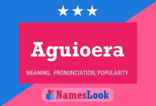 Aguioera Name Poster