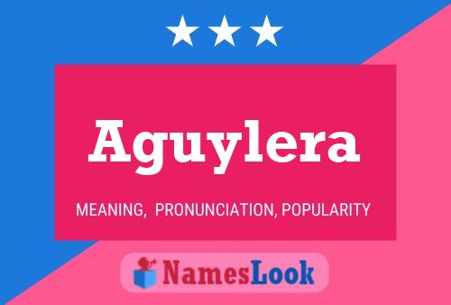 Aguylera Name Poster