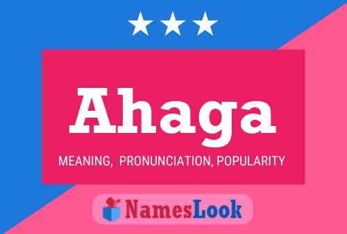 Ahaga Name Poster