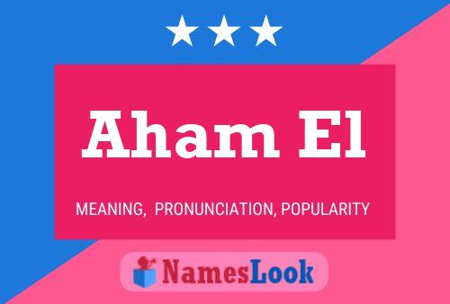 Aham El Name Poster