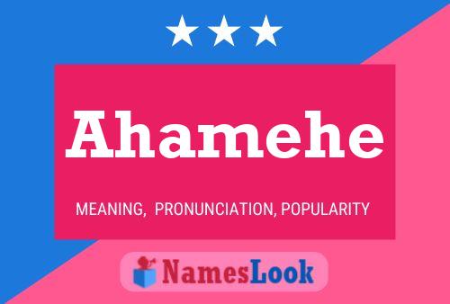 Ahamehe Name Poster