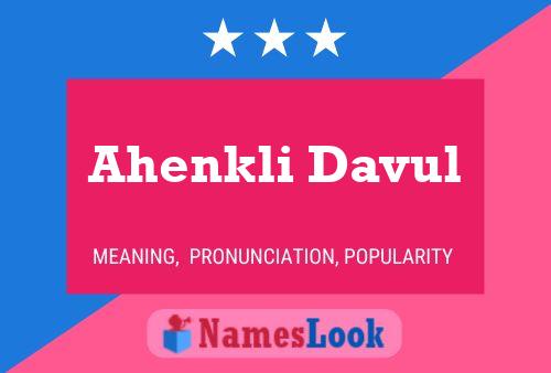 Ahenkli Davul Name Poster