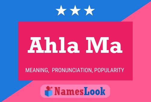 Ahla Ma Name Poster