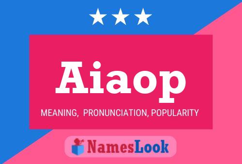 Aiaop Name Poster