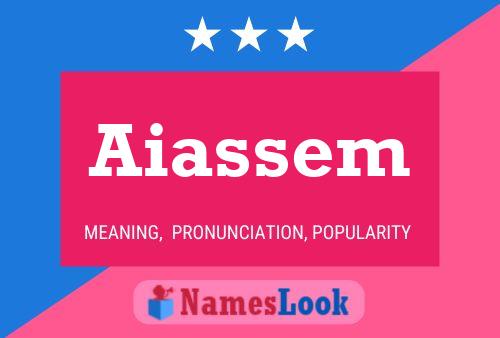 Aiassem Name Poster