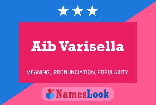 Aib Varisella Name Poster