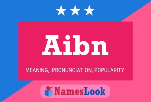 Aibn Name Poster