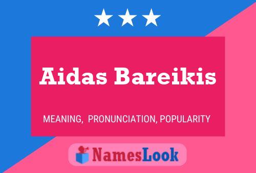 Aidas Bareikis Name Poster