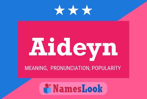 Aideyn Name Poster