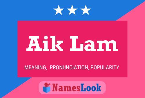 Aik Lam Name Poster