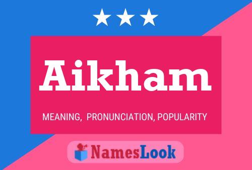 Aikham Name Poster