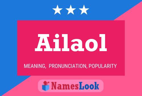 Ailaol Name Poster