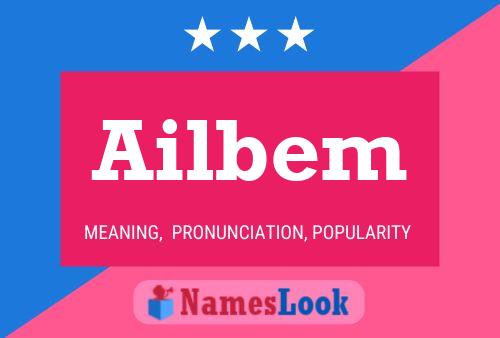 Ailbem Name Poster