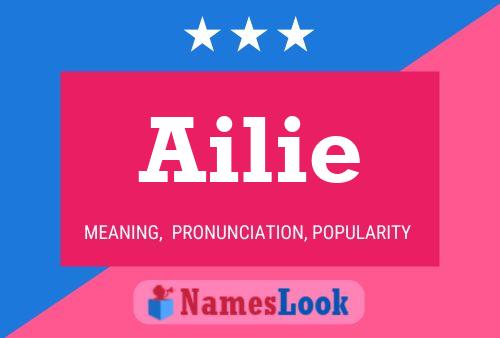 Ailie Name Poster