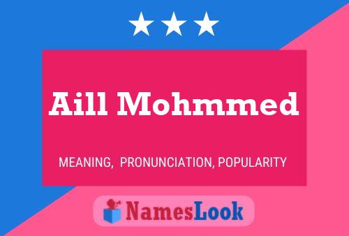 Aill Mohmmed Name Poster