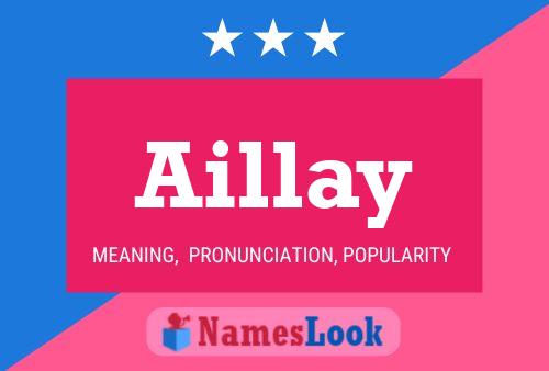 Aillay Name Poster