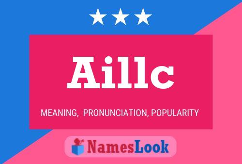 Aillc Name Poster