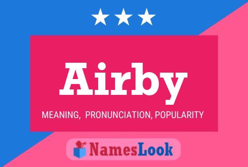 Airby Name Poster