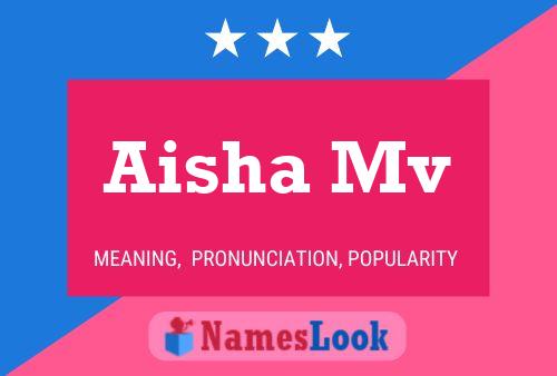 Aisha Mv Name Poster