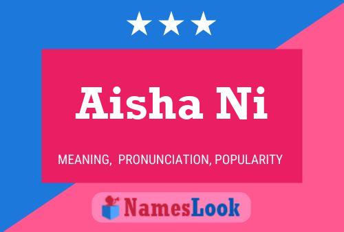 Aisha Ni Name Poster