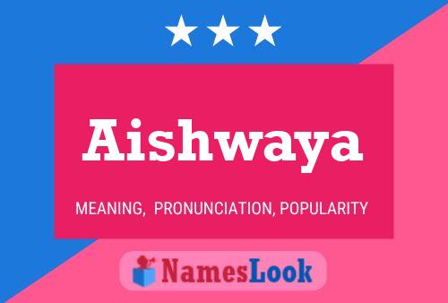 Aishwaya Name Poster