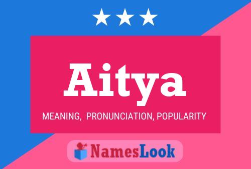 Aitya Name Poster