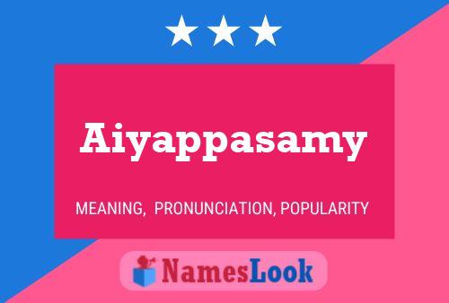 Aiyappasamy Name Poster