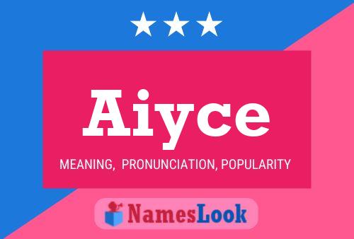 Aiyce Name Poster