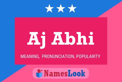 Aj Abhi Name Poster