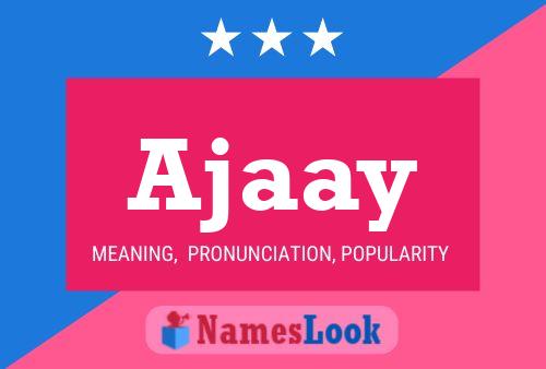 Ajaay Name Poster