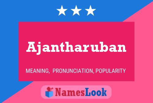 Ajantharuban Name Poster