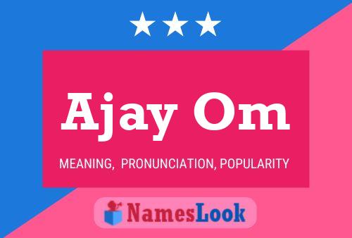 Ajay Om Name Poster