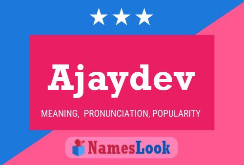 Ajaydev Name Poster