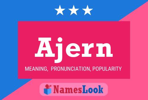 Ajern Name Poster