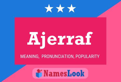 Ajerraf Name Poster