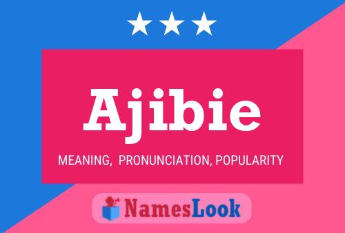 Ajibie Name Poster