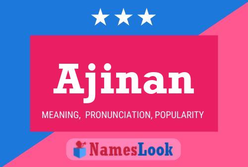 Ajinan Name Poster