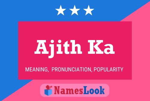 Ajith Ka Name Poster