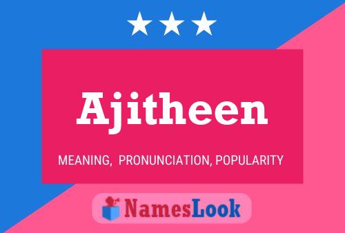 Ajitheen Name Poster