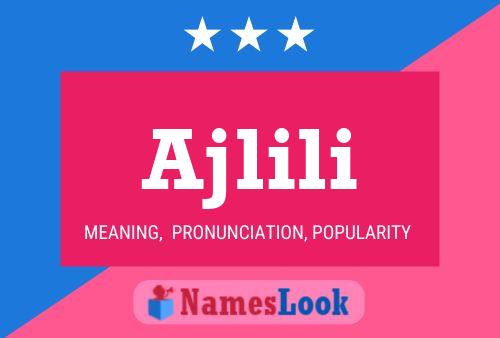 Ajlili Name Poster