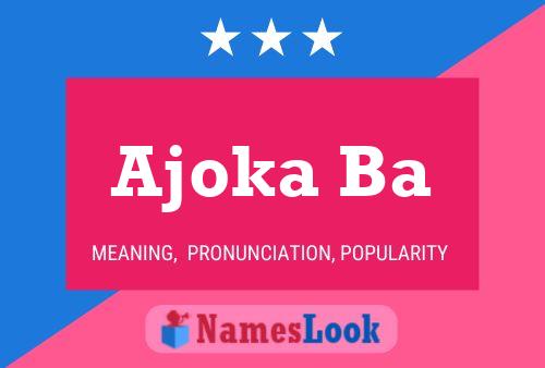 Ajoka Ba Name Poster