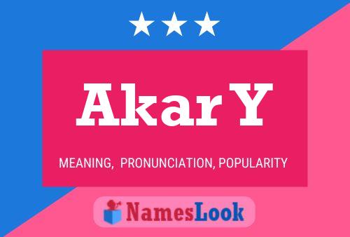 Akar Y Name Poster